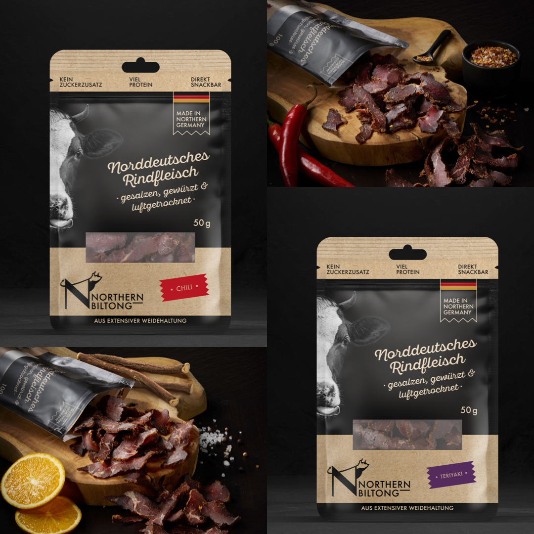 Biltong Chili Teriyaki Trockenfleisch