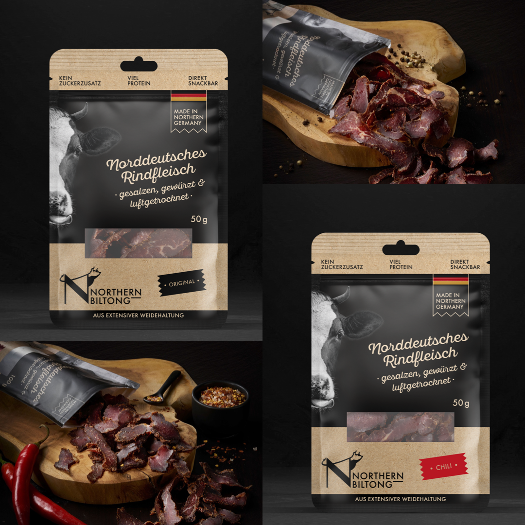 Biltong Original Chili Trockenfleisch