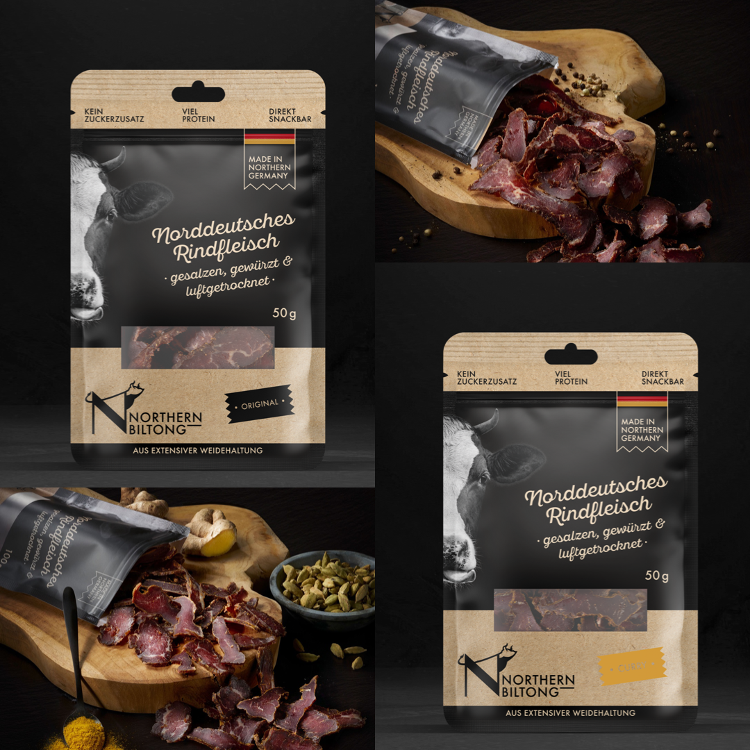 Biltong Original Curry Trockenfleisch