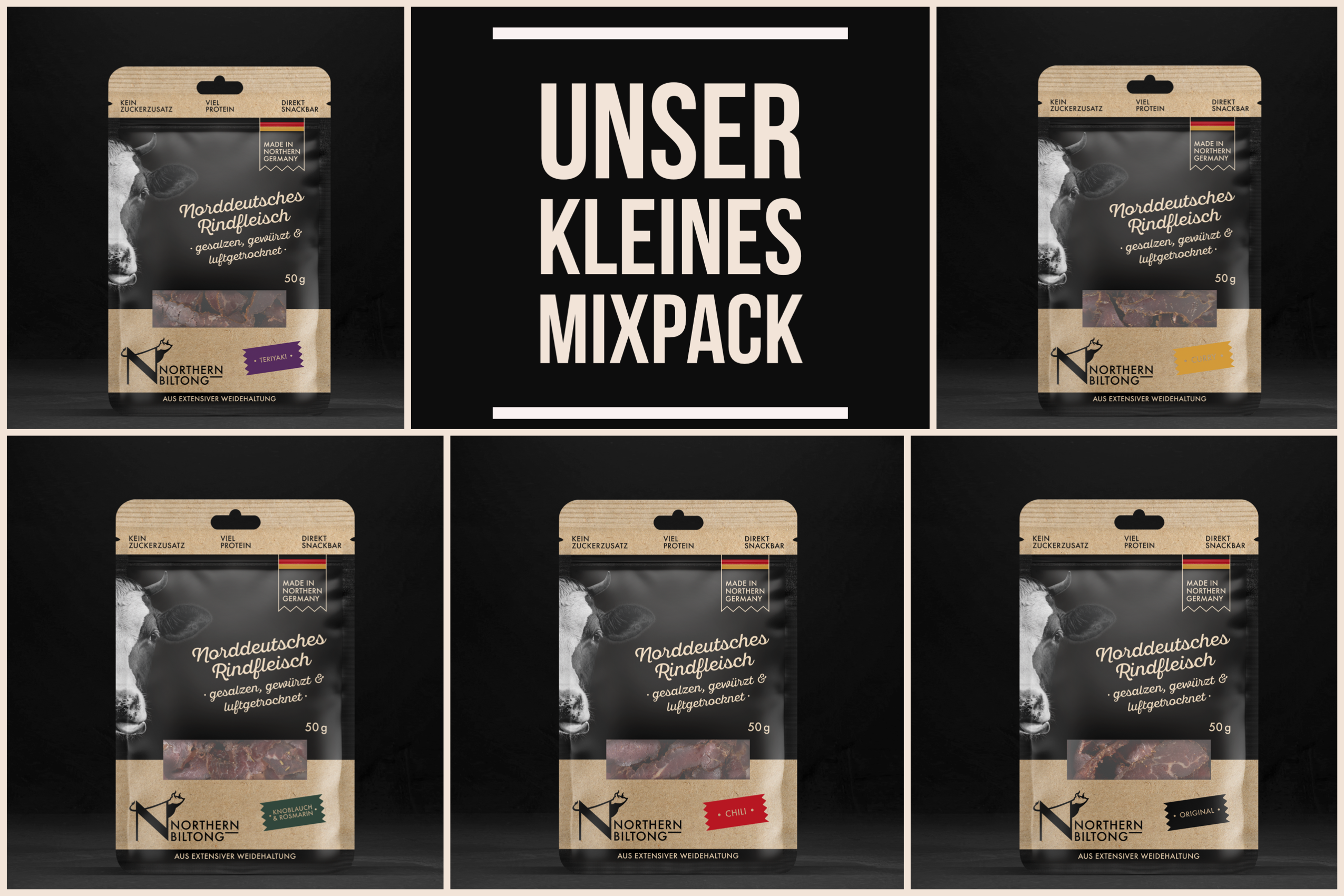 kleines Biltong Mixpack